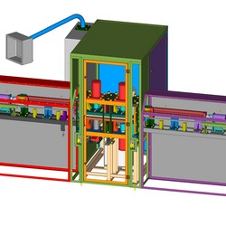 Automat pro lisování požadovaného tvaru do pásoviny 5x30